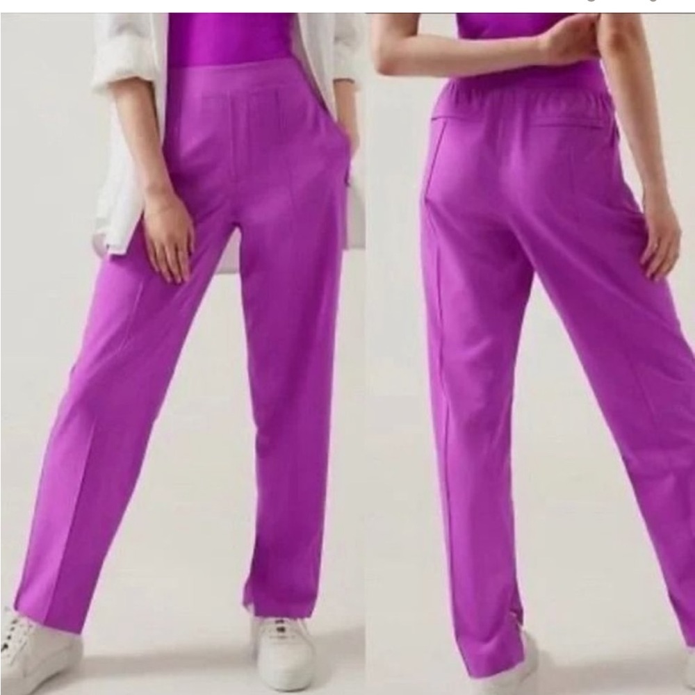 NWT Athleta Vienna Slim Pant in lilac